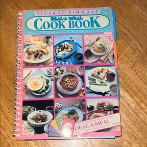 Deal-A-Meal Cook Book VTG 1987 Richard Simmons Deal A Meal Cookbook
